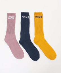 *【SHIPS限定】VANS: MEIAS CLASSIC CREW ソックス (3点セット)