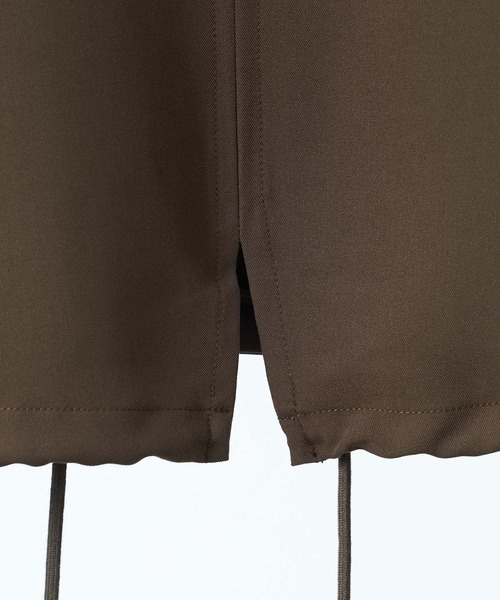 INTER FACTORY(インターファクトリー)の「ファッションインフルエンサー yuuki - High neck military vest / ハイネックミリタリーベスト made in INTER FACTORY(ベスト・メンズ・ブラウン/ブラック・FREE)」の22枚目の写真