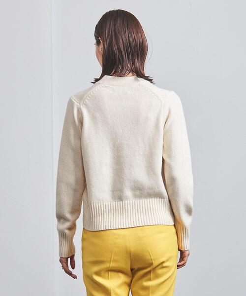 UNITED ARROWS（ユナイテッドアローズ）の「W/CA ビジュー カーディガン（カーディガン/ボレロ・レディース・ライトグレー/ネイビー/オフホワイト・FREE）」の10枚目の写真