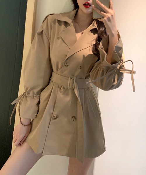 エムプルミエ 美品♡トレンチコート♡ emmi（エミ）の「【emmi atelier】撥水サステナトレンチコート
