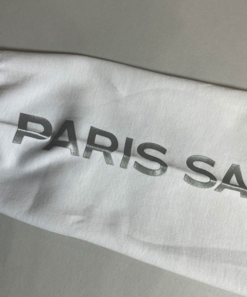 PARIS SAINT-GERMAIN(パリサンジェルマン)の「PSG-Hoodie【Emblem】/パリサンジェルマン エンブレム パーカー(パーカー・メンズ・ホワイト/ブラック・L/XL/M)」の7枚目の写真