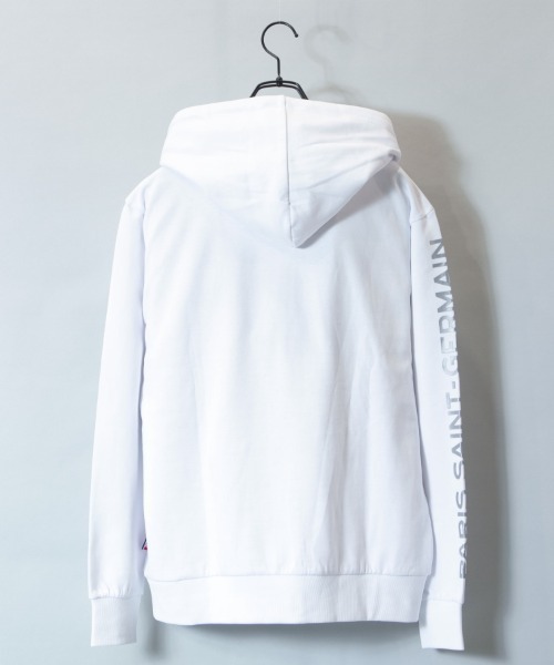PARIS SAINT-GERMAIN(パリサンジェルマン)の「PSG-Hoodie【Emblem】/パリサンジェルマン エンブレム パーカー(パーカー・メンズ・ホワイト/ブラック・L/XL/M)」の3枚目の写真