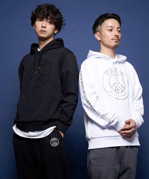 PARIS SAINT-GERMAIN(パリサンジェルマン)の「PSG-Hoodie【Emblem】/パリサンジェルマン エンブレム パーカー(パーカー・メンズ・ホワイト/ブラック・L/XL/M)」の16枚目の写真