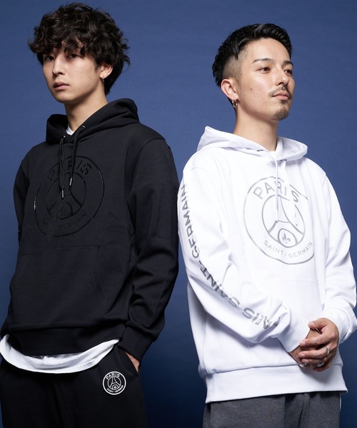 PARIS SAINT-GERMAIN(パリサンジェルマン)の「PSG-Hoodie【Emblem】/パリサンジェルマン エンブレム パーカー(パーカー・メンズ・ホワイト/ブラック・L/XL/M)」の12枚目の写真