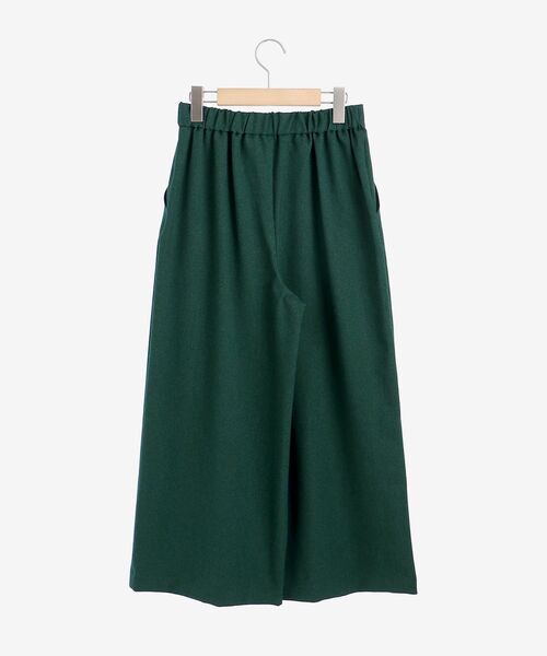 le.coeur blanc(ルクールブラン)の「ウールライクワイドクロップドパンツ(スラックス・レディース・グレイッシュベージュ/ピンク系その他/ダークグリーン/ブラック/ブルー・36/38)」の11枚目の写真