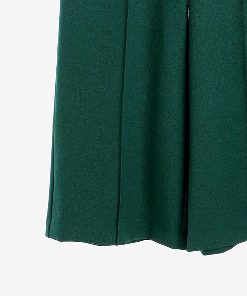 le.coeur blanc(ルクールブラン)の「ウールライクワイドクロップドパンツ(スラックス・レディース・グレイッシュベージュ/ピンク系その他/ダークグリーン/ブラック/ブルー・36/38)」の8枚目の写真