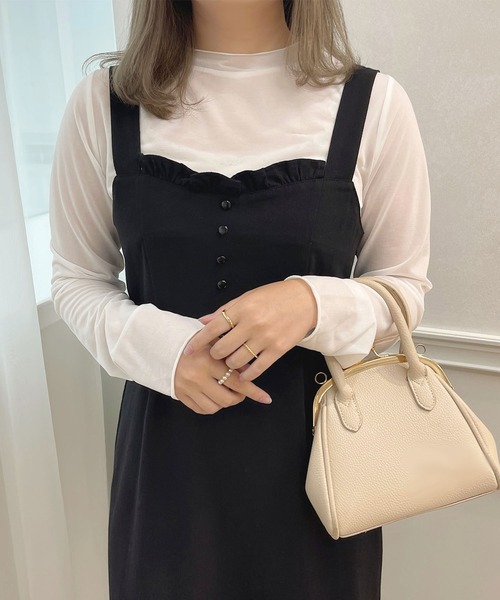 apres jour(アプレジュール)の「アソートシアーインナー【ZOZOTOWN限定アイテム】(Tシャツ/カットソー・レディース・アイボリー/オフホワイト/ブラック/ホワイト・X-LARGE/フリー)」の9枚目の写真