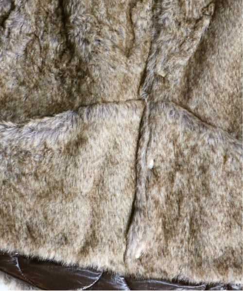 SUNNY  SPORTS（サニースポーツ）の「SUNNY SPORTS / サニースポーツ BIG FUR VEST ビッグ ファーベストユニセックス（ベスト・メンズ・ブラウン/グレー・MEDIUM/FREE）」の13枚目の写真