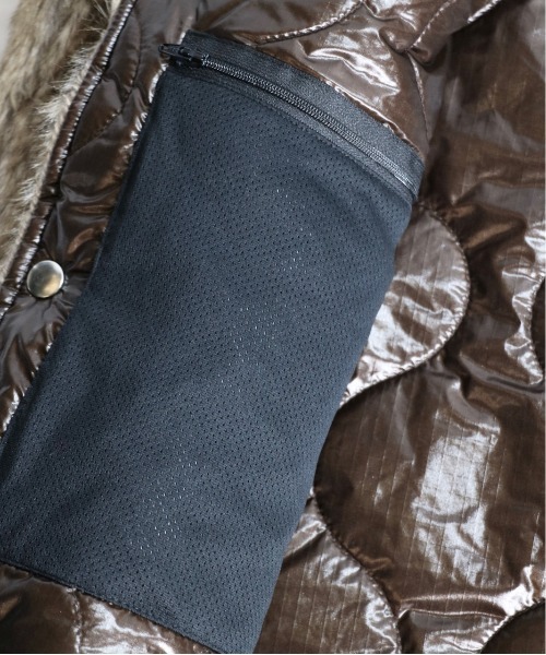 SUNNY  SPORTS（サニースポーツ）の「SUNNY SPORTS / サニースポーツ BIG FUR VEST ビッグ ファーベストユニセックス（ベスト・メンズ・ブラウン/グレー・MEDIUM/FREE）」の11枚目の写真