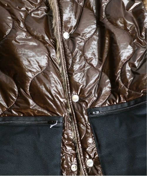 SUNNY  SPORTS（サニースポーツ）の「SUNNY SPORTS / サニースポーツ BIG FUR VEST ビッグ ファーベストユニセックス（ベスト・メンズ・ブラウン/グレー・MEDIUM/FREE）」の9枚目の写真