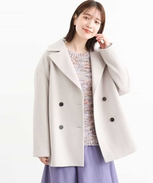 MK MICHEL KLEIN | Super100sウールPコート(ピーコート)