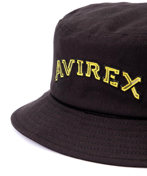AVIREX（アヴィレックス）の「Ａ-STAR LOGO BUCKET HAT / Ａスター ロゴ バケット ハット / AVIREX / アヴィレックス（ハット・メンズ・ホワイト系2/オレンジ/ブラック・F）」の8枚目の写真