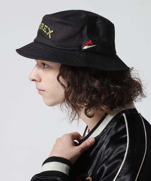 AVIREX（アヴィレックス）の「Ａ-STAR LOGO BUCKET HAT / Ａスター ロゴ バケット ハット / AVIREX / アヴィレックス（ハット・メンズ・ホワイト系2/オレンジ/ブラック・F）」の11枚目の写真