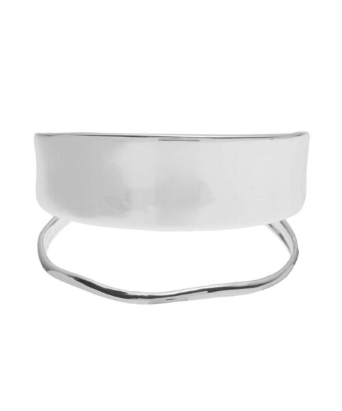 EVRIS（エヴリス）の「METAL BIG バングル（バングル/リストバンド・レディース・シルバー/ゴールド・FREE）」の7枚目の写真