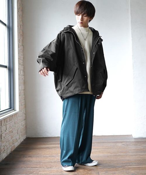 MinoriTY（マイノリティ）の「ドルマンシルエットマウンテンパーカー（マウンテンパーカー・メンズ・ブラック/ベージュ/グレイッシュベージュ・L/M）」の6枚目の写真