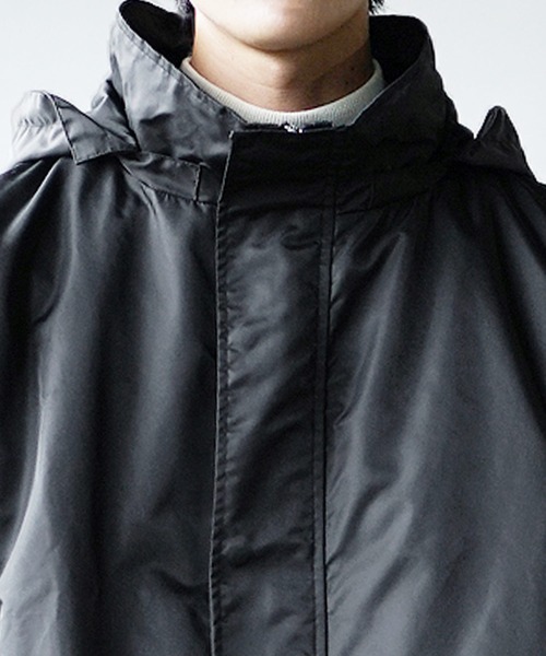 MinoriTY（マイノリティ）の「ドルマンシルエットマウンテンパーカー（マウンテンパーカー・メンズ・ブラック/ベージュ/グレイッシュベージュ・L/M）」の19枚目の写真