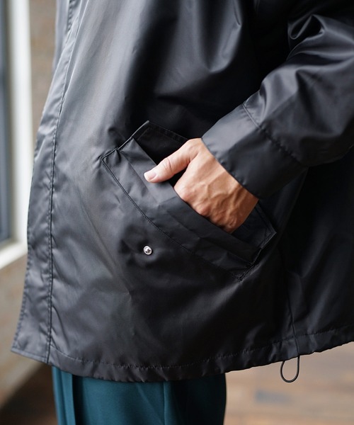 MinoriTY（マイノリティ）の「ドルマンシルエットマウンテンパーカー（マウンテンパーカー・メンズ・ブラック/ベージュ/グレイッシュベージュ・L/M）」の21枚目の写真