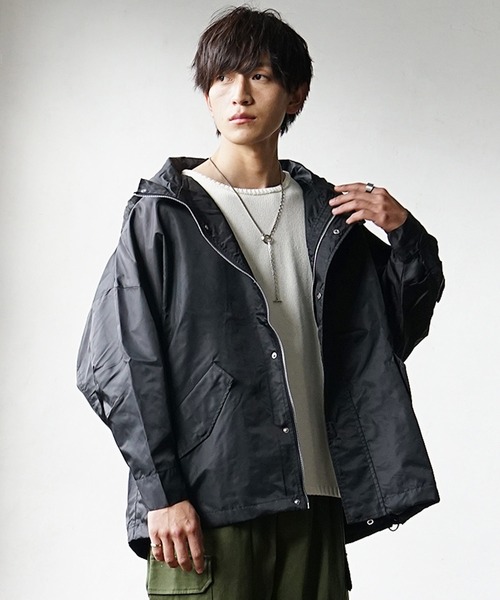 ドルマンシルエットマウンテンパーカー(マウンテンパーカー ドルマンシルエットマウンテンパーカー(マウンテンパーカー