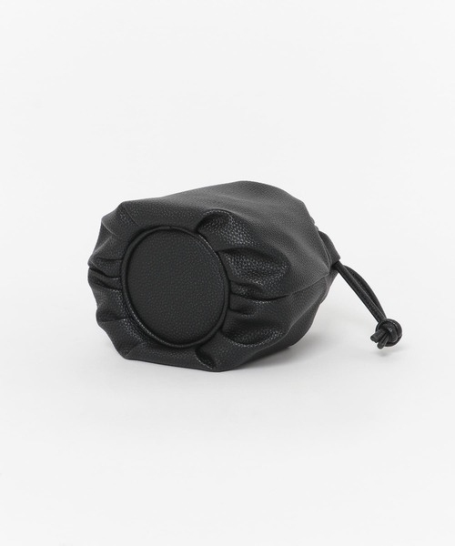 SENSE OF PLACE by URBAN RESEARCH（センスオブプレイスバイアーバンリサーチ）の「巾着ショルダーバッグ（ショルダーバッグ・レディース・モカ/グリーン/ブラック/アイボリー・ONE）」の6枚目の写真