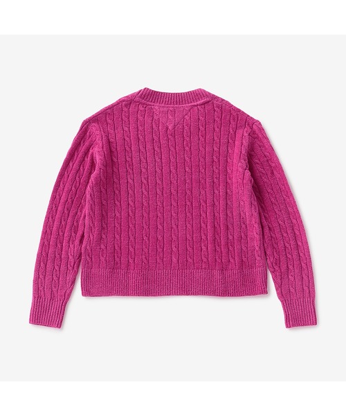 TOMMY HILFIGER（トミーヒルフィガー）の「GIRLS シェニールケーブル