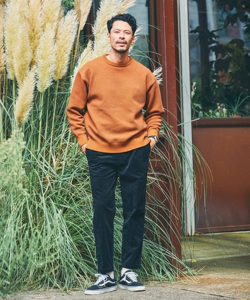 BAYFLOW（ベイフロー）の「MVSテンジクニットプルオーバー（ニット/セーター・メンズ・ブラック/レッド/モカ/ベージュ/ネイビー・MEDIUM/LARGE）」の12枚目の写真