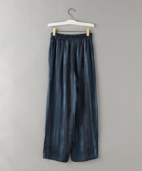 BEAUTY&YOUTH UNITED ARROWS（ビューティーアンドユースユナイテッドアローズ）の「マットサテン ハンドストライプ バックゴム パンツ -ウォッシャブル-（その他パンツ・レディース・コバルトブルー/ダークブラウン・S/M）」の13枚目の写真