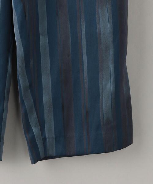 BEAUTY&YOUTH UNITED ARROWS（ビューティーアンドユースユナイテッドアローズ）の「マットサテン ハンドストライプ バックゴム パンツ -ウォッシャブル-（その他パンツ・レディース・コバルトブルー/ダークブラウン・S/M）」の17枚目の写真