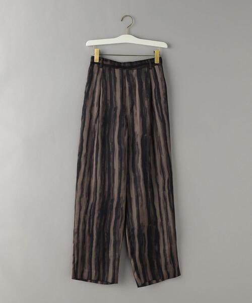 BEAUTY&YOUTH UNITED ARROWS（ビューティーアンドユースユナイテッドアローズ）の「マットサテン ハンドストライプ バックゴム パンツ -ウォッシャブル-（その他パンツ・レディース・コバルトブルー/ダークブラウン・S/M）」の19枚目の写真