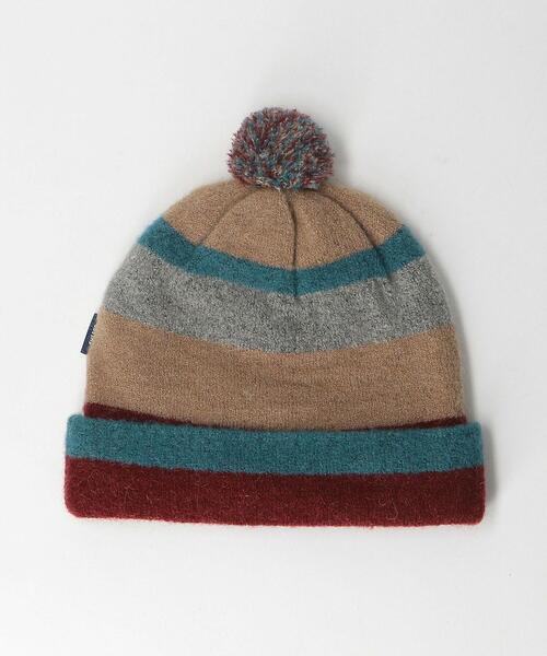 SON OF THE CHEESE(サノバチーズ)の「【別注】 <Son of the Cheese> BONBON KNITCAP/ニットキャップ(ニットキャップ/ビーニー・メンズ・ワインレッド・FREE)」の2枚目の写真