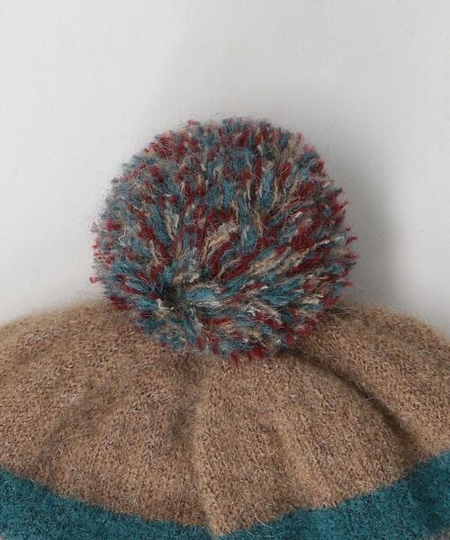 SON OF THE CHEESE(サノバチーズ)の「【別注】 <Son of the Cheese> BONBON KNITCAP/ニットキャップ(ニットキャップ/ビーニー・メンズ・ワインレッド・FREE)」の4枚目の写真