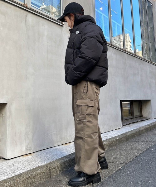 INGNI（イング）の「スタンド中綿ブルゾン（ブルゾン・レディース・ブラック/カーキ/アイボリー・M）」の19枚目の写真