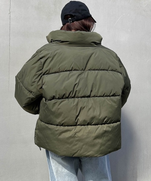 INGNI（イング）の「スタンド中綿ブルゾン（ブルゾン・レディース・ブラック/カーキ/アイボリー・M）」の16枚目の写真