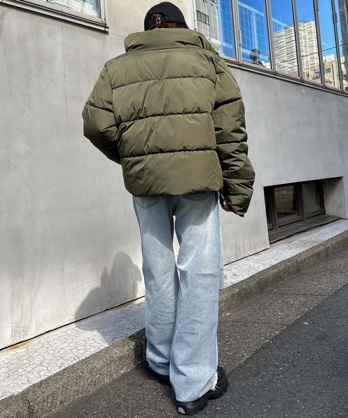 INGNI（イング）の「スタンド中綿ブルゾン（ブルゾン・レディース・ブラック/カーキ/アイボリー・M）」の14枚目の写真