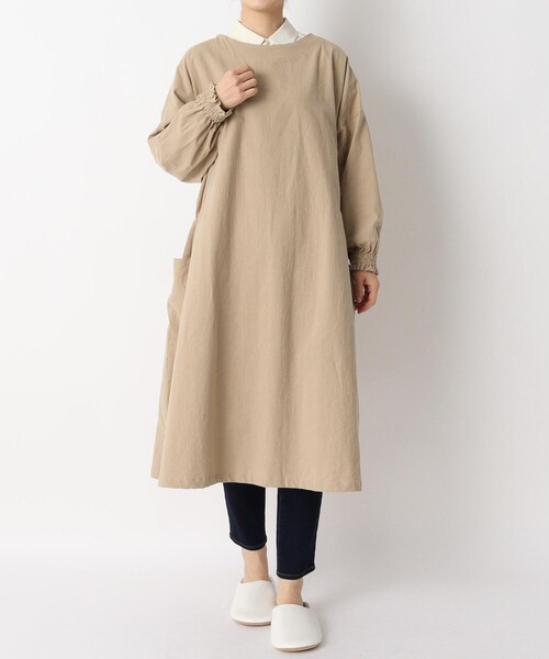 未使用タグ付♡ レア♡ ポテチーノ 立体フラワー ナイロン エプロン かっぽう着 未使用タグ付♡ レア♡ ポテチーノ 立体フラワー ナイロン エプロン