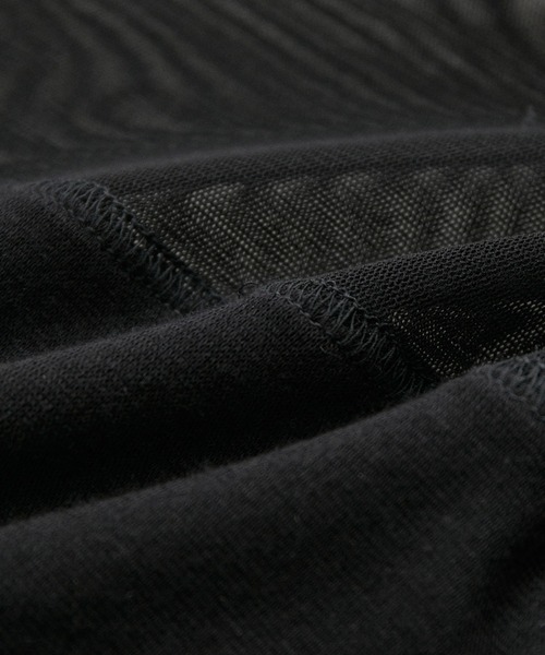 ADAM ET ROPE'（アダムエロペ）の「シアードッキングプルオーバー（Tシャツ/カットソー・レディース・オレンジ/ホワイト/ブラック・FREE）」の12枚目の写真