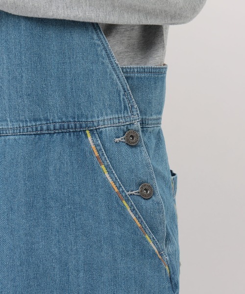 チチカカ(チチカカ)の「ライトオンスデニムサロペットパンツ(サロペット/オーバーオール・レディース・インディゴブルー/ブルー・FREE)」の11枚目の写真