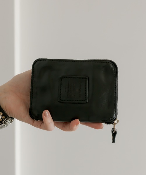 CAMPOMAGGI（カンポマッジ）の「《WEB限定》【CAMPO MAGGI(カンポマッジ)】スタッズミニウォレット（財布・レディース・ブラック・FREE）」の3枚目の写真