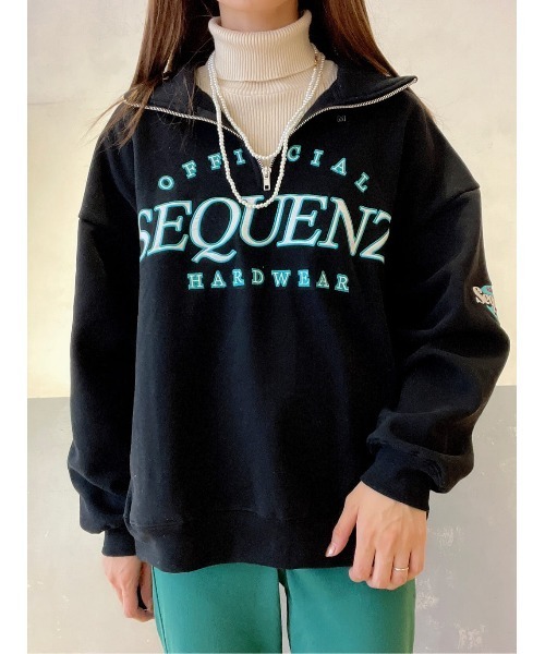 セール】ハーフジップスウェット（スウェット）｜Right-on（ライトオン