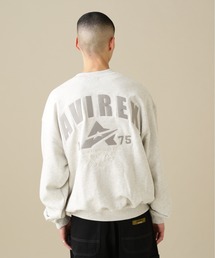AVIREX | 【WEB&DEPOT限定】SAME TONE CREW NECK SWEAT / セイム トーン クルーネック スウェット / AVIREX / アヴィレックス(スウェット)