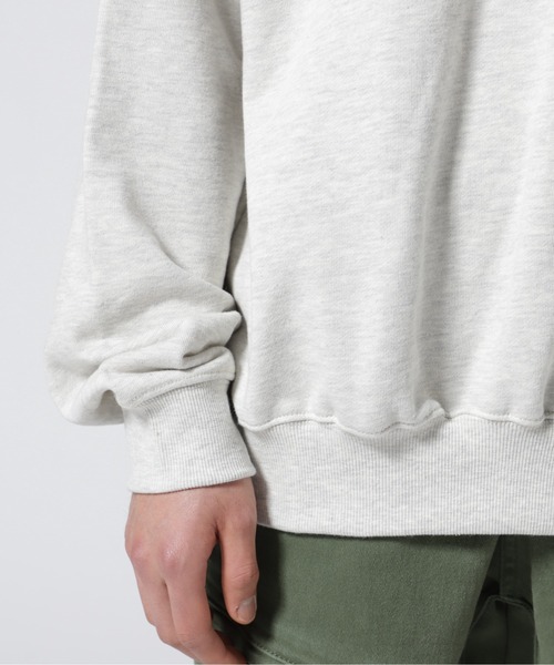 AVIREX(アヴィレックス)の「【WEB&DEPOT限定】SAME TONE CREW NECK SWEAT / セイム トーン クルーネック スウェット / AVIREX / アヴィレックス(スウェット・メンズ・ブラック/ブルーグレー/オートミール・MEDIUM/LARGE/X-LARGE/XX-LARGE/FREE)」の15枚目の写真