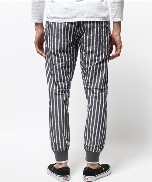 ABAHOUSE（アバハウス）の「EUサッカーストライプ　リブパンツ（その他パンツ・メンズ・チャコールグレー・2/3）」の10枚目の写真