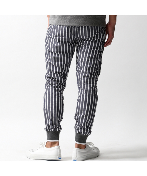 ABAHOUSE（アバハウス）の「EUサッカーストライプ　リブパンツ（その他パンツ・メンズ・チャコールグレー・2/3）」の12枚目の写真