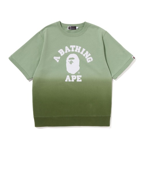 エイプ　APE　クレイジーカラー　半袖スウェット　未使用　ストック　サイズＭ エイプ APE クレイジーカラー 半袖スウェット 未使用 ストック