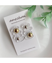 【amechan】MOKUMOKU（ピアス）(MA)