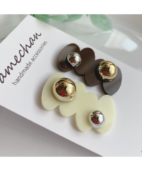 tone(トーン)の「【amechan】MOKUMOKU(ピアス)(MA)(ピアス(両耳用)・レディース・クリア/その他・FREE)」の15枚目の写真