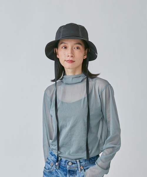 OVERRIDE（オーバーライド）の「OVERRIDE  POLLEN PROTECT PANEL HAT（ハット・レディース・ブルー/イエロー/ブラック・58cm）」の22枚目の写真