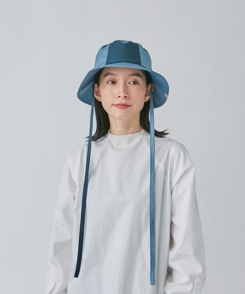 OVERRIDE（オーバーライド）の「OVERRIDE  POLLEN PROTECT PANEL HAT（ハット・レディース・ブルー/イエロー/ブラック・58cm）」の6枚目の写真
