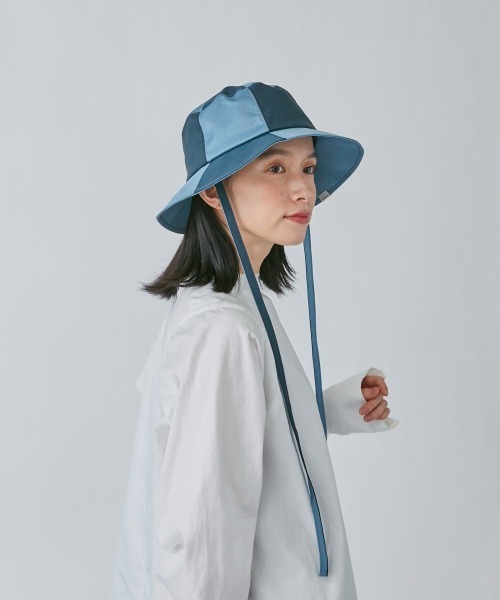 OVERRIDE（オーバーライド）の「OVERRIDE  POLLEN PROTECT PANEL HAT（ハット・レディース・ブルー/イエロー/ブラック・58cm）」の8枚目の写真