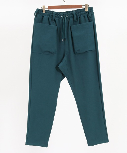 CAMBIO(カンビオ)の「mp10880-Big Pocket Stretch Nylon Tapered Pants テーパードパンツ(その他パンツ・メンズ・ブラック/ブルーグリーン/グレー・M/S/L)」の8枚目の写真