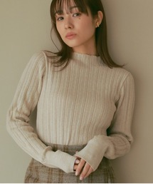 N WITH. | ミックスヤーンニットトップス(ニット/セーター)